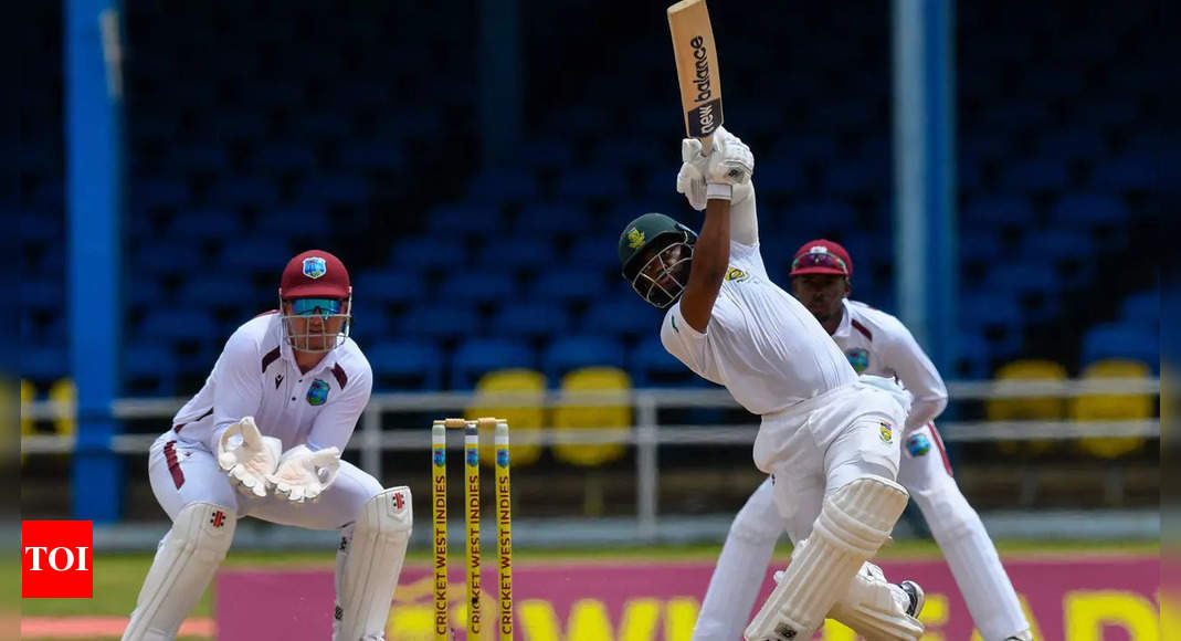 1st Test: Temba Bavuma top scores as South Africa reach 344/8 at stumps on Day 2 vs West Indies | Cricket News