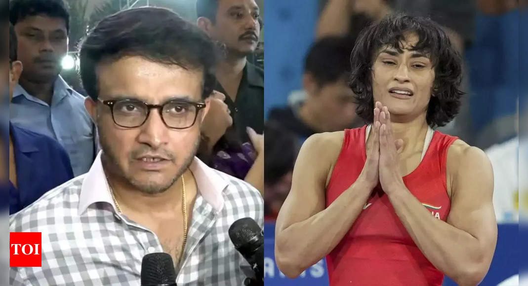 ‘Vinesh Phogat deserves the silver medal at least’: Sourav Ganguly | Paris Olympics 2024 News