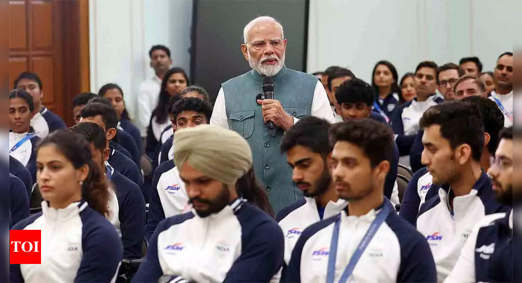 ‘It is an honour…’: PM Modi after meeting Indian contingent of Paris Olympics | Paris Olympics 2024 News