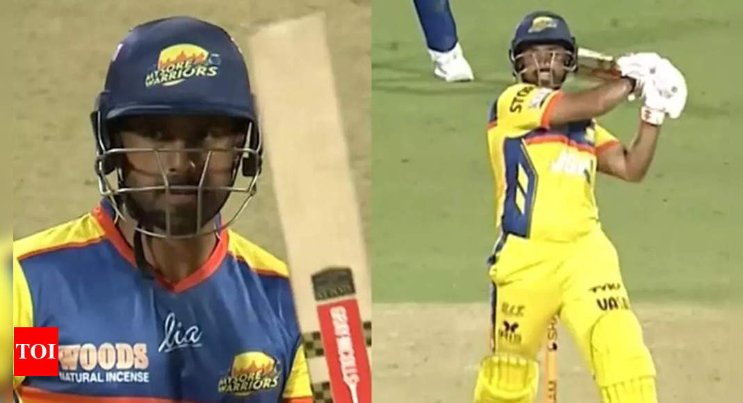 124 off just 48 balls! Karun Nair deflates bowlers with blazing knock – Watch | Cricket News