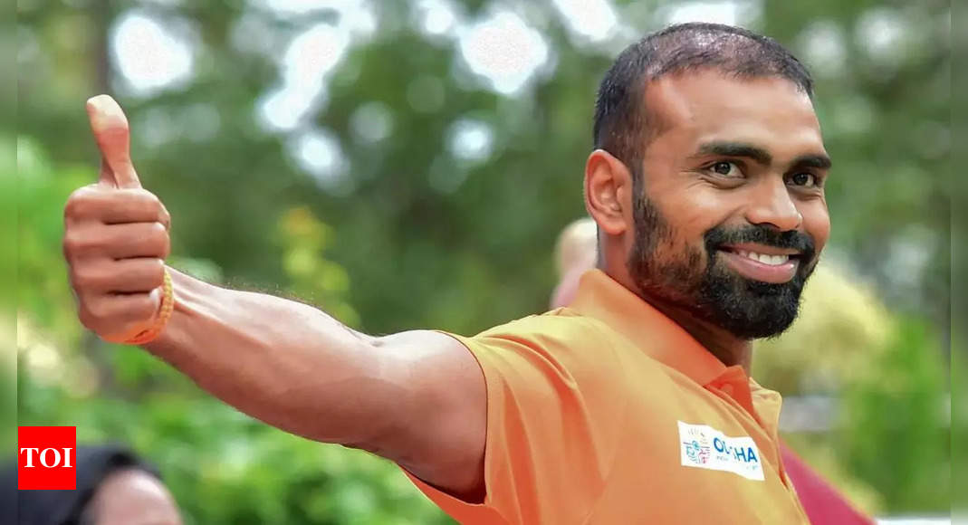 Hockey stalwart PR Sreejesh awarded Rs 2 crore cash by Kerala government | Hockey News