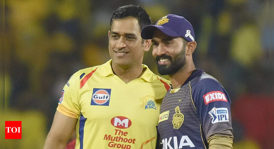 ‘Bhai log, bada galti ho gaya’: Dinesh Karthik admits to ‘blunder’, apologizes for omitting MS Dhoni in his all-time India XI | Cricket News