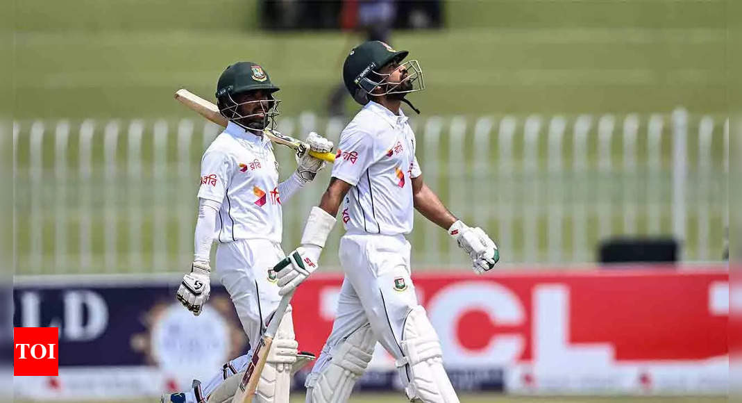 Bangladesh 335/6 in 104.0 Overs | Pakistan vs Bangladesh Live Score, 1st Test Day 4: Bangladesh aim to erase deficit against Pakistan