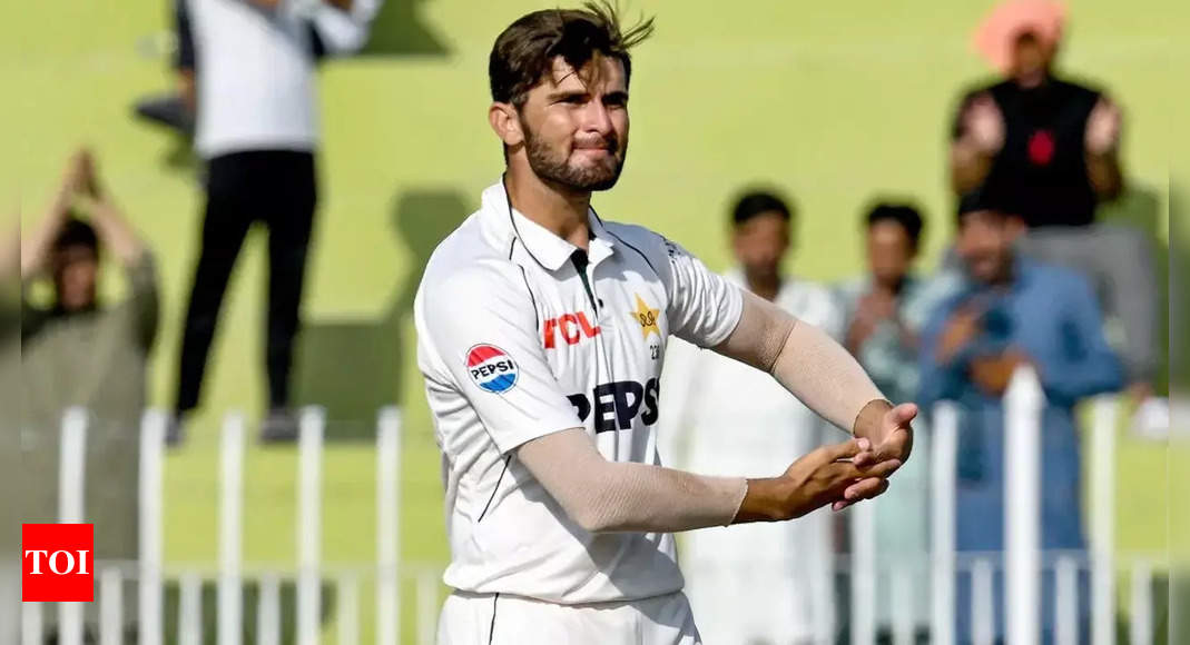 Pakistan pacer Shaheen Afridi welcomes his newborn son with unique celebration. Watch | Cricket News