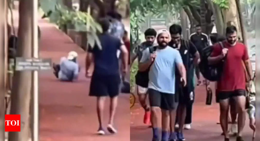 Rohit Sharma’s intense cardio training in a park under Abhishek Nayar’s supervision goes viral – WATCH | Cricket News