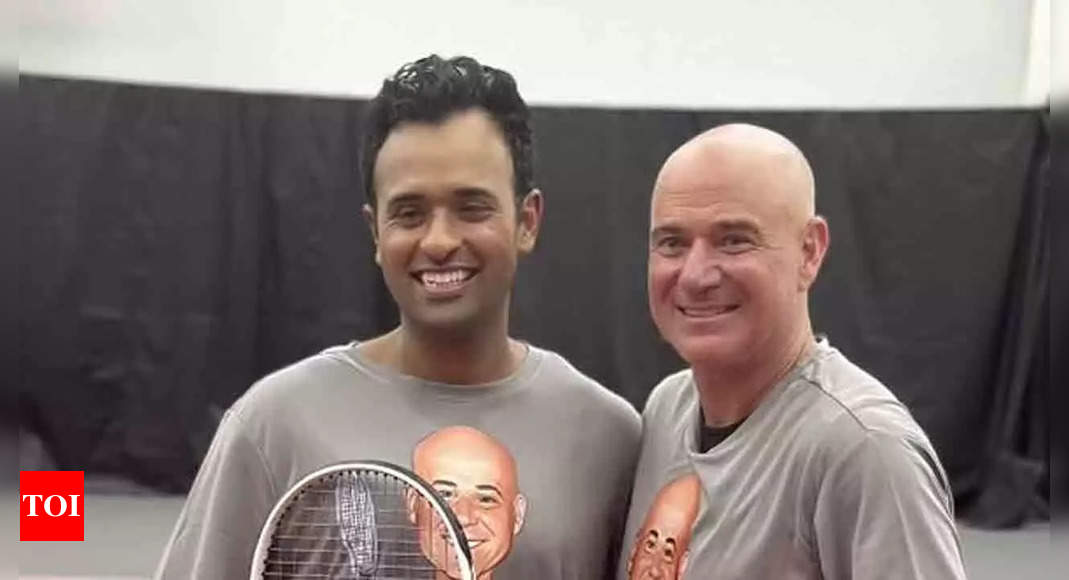 From ‘ball boy’ to ‘hitting partners’: Vivek Ramaswamy shares Andre Agassi’s sage advice. Watch | Off the field News