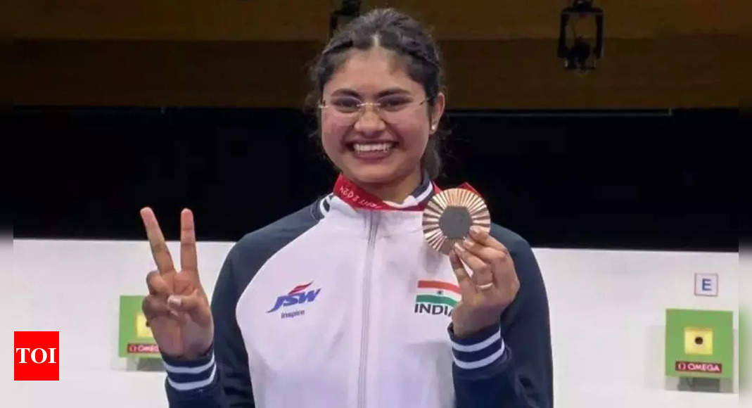 ‘Give 100 per cent and believe in yourself’: Rubina Francis after securing bronze medal at Paris Paralympics | Paris Paralympics News