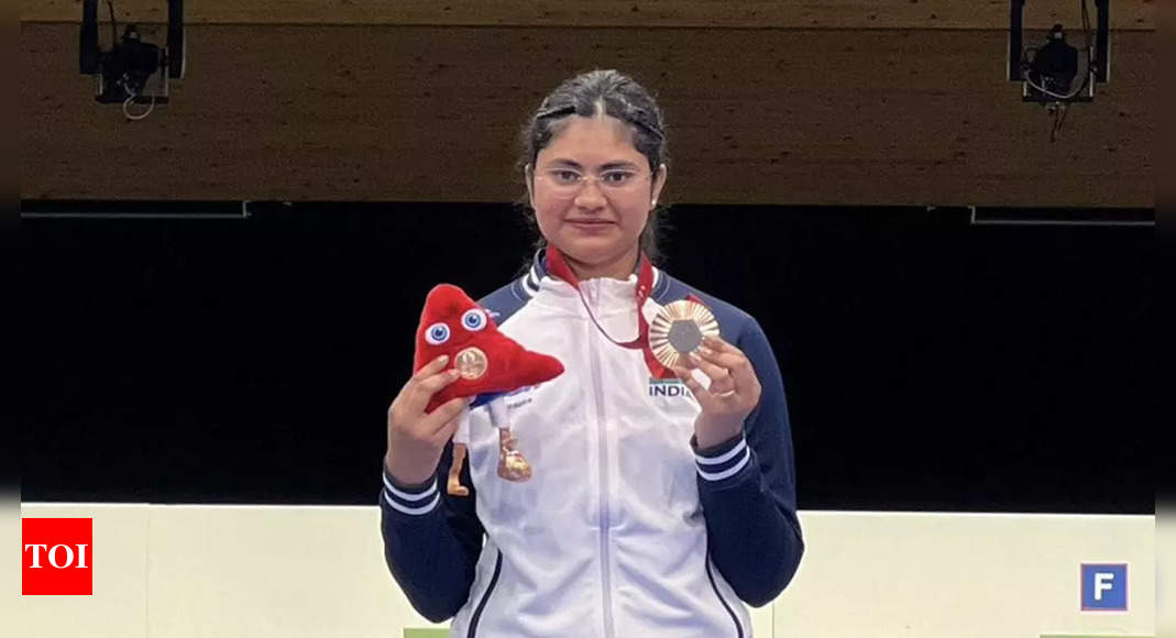 Shooter Rubina Francis bags bronze, shuttlers assure India another medal at Paralympics | Paris Paralympics News