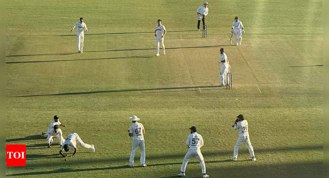 Pakistan Vs Bangladesh: Watch: Pakistan’s fielding woes continue, dropped a ‘regulation’ catch in second Test against Bangladesh