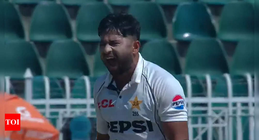 3 wickets in 5 balls! Pakistan pacer Khurram Shahzad breathes fire in 2nd Test vs Bangladesh – Watch | Cricket News