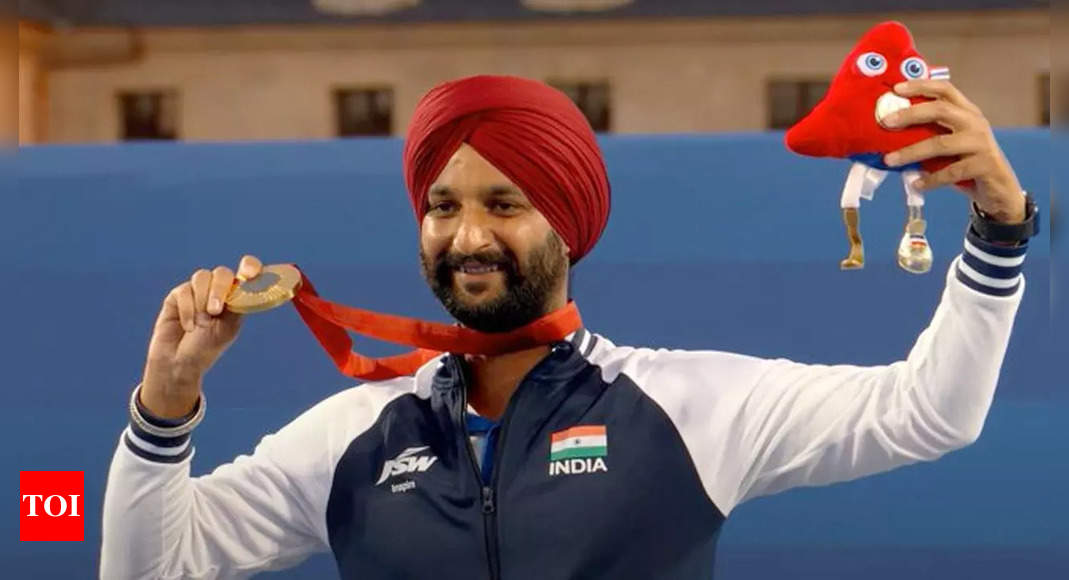 Harvinder Singh wins historic archery gold in Paralympics | Paris Paralympics News