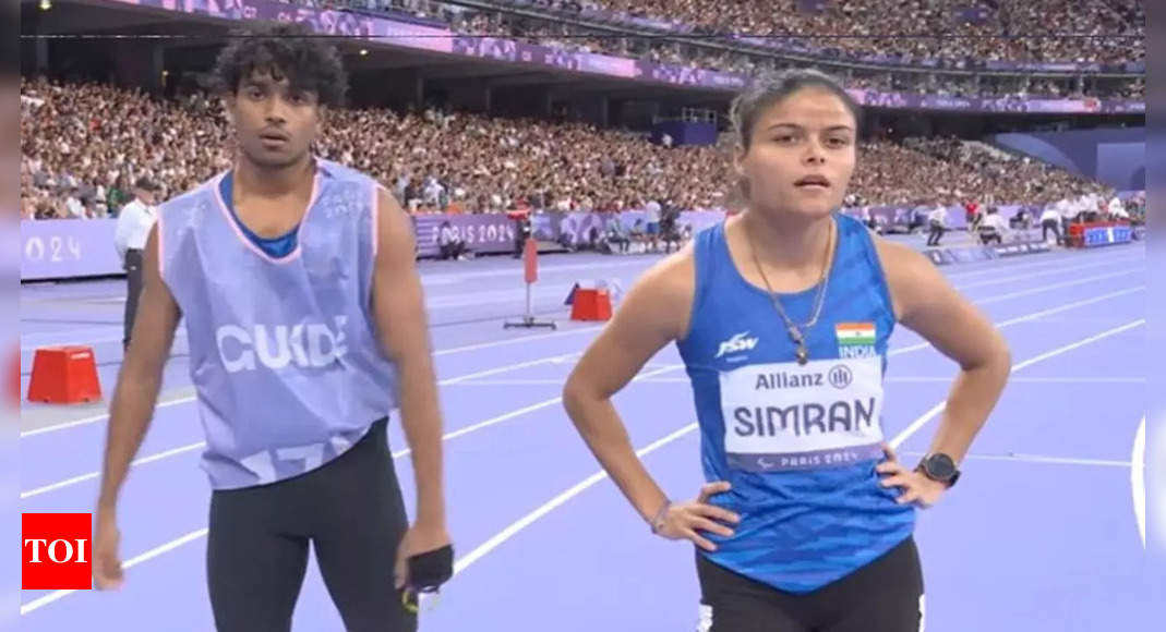 Simran enters final of women’s 200m T12 race at Paris Paralympics | Paris Paralympics News