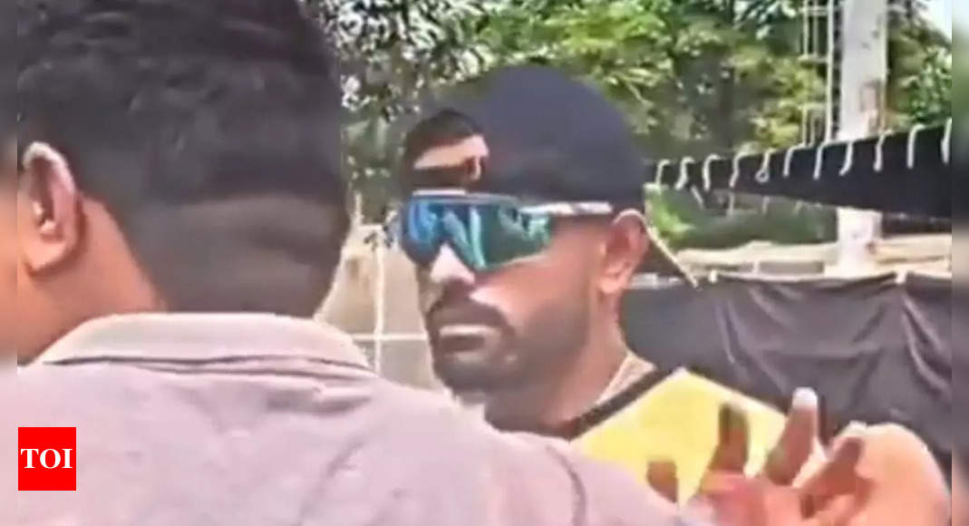 Selfie moment gone wrong! Babar Azam’s shocking behaviour with fan. Watch | Cricket News