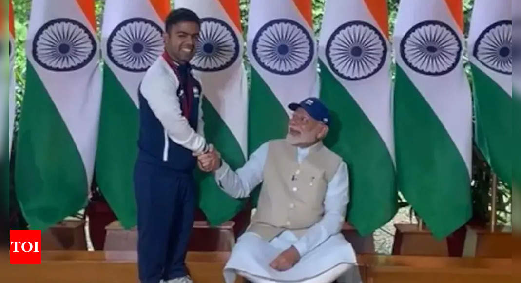 ‘Tumne apna dekha video?’: PM Narendra Modi teases Navdeep Singh over his viral celebration | Paris Paralympics News