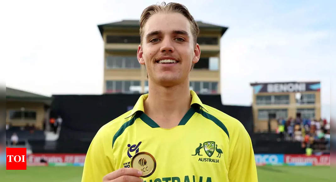 Teen pacer Mahli Beardman on standby for Australia’s ODI series against England |