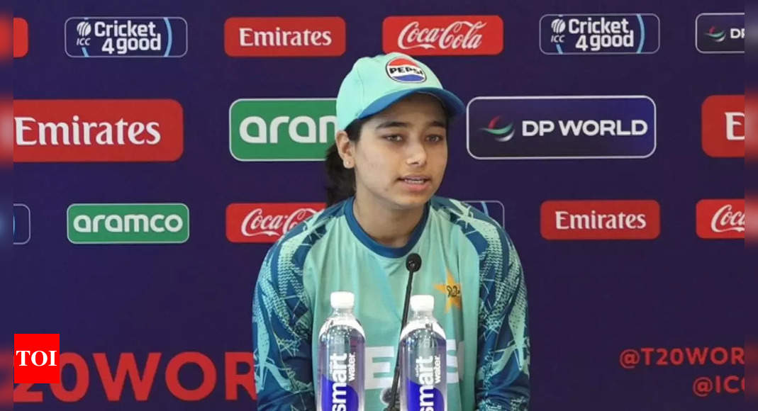 ‘There’s little pressure on girls,’ admits Pakistan captain Fatima Sana ahead of T20 World Cup clash vs India