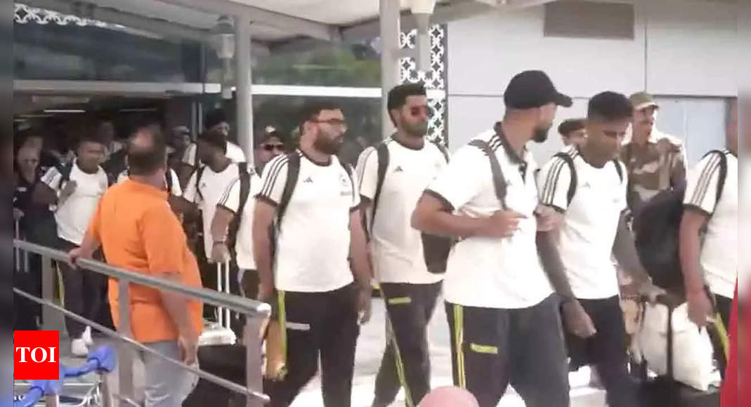 Watch: Team India arrives in Delhi ahead of 2nd T20I against Bangladesh | Cricket News