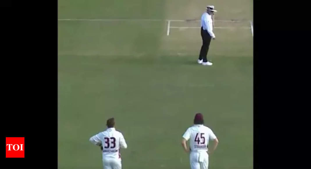 Marnus Labuschagne’s ‘wild’ field placement stuns fans in Sheffield Shield match – Watch | Cricket News