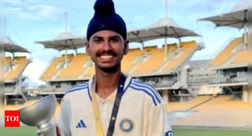 Anmoljeet Singh channels his inner ‘Bhajji’ as India U-19 sweep series