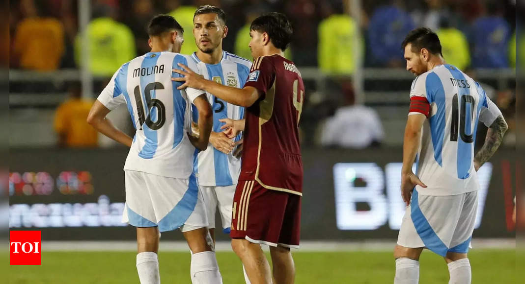 FIFA World Cup Qualifiers: Lionel Messi’s Argentina held, Bolivia stun Colombia | Football News