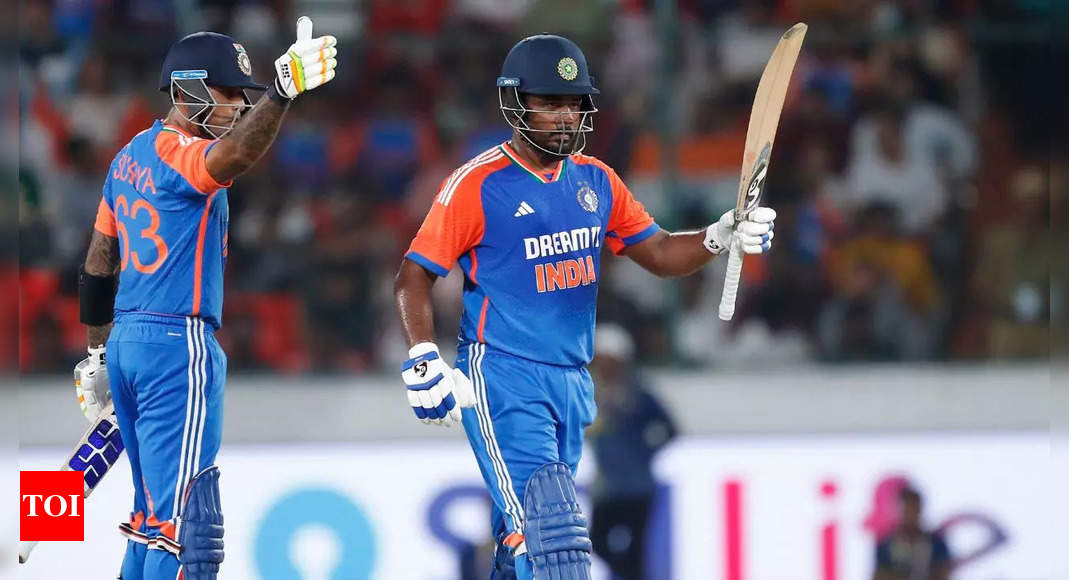 3rd T20I: Sanju Samson lights up the game with five successive sixes in an over against Bangladesh – Watch | Cricket News