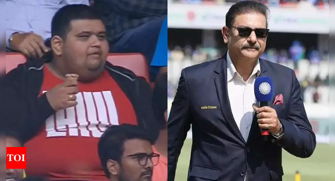 Watch: Ice Cream Boy! Ravi Shastri roasts spectator on-air in his inimitable style | Cricket News