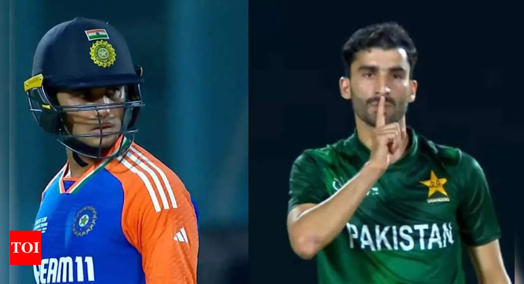 Abhishek Sharma gives Pakistan bowler a death stare after fiery send-off – WATCH