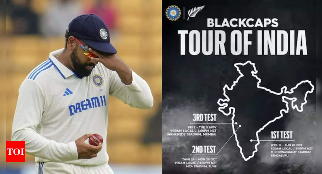 New Zealand Cricket: ‘Showing wrong map of India’ NZ Cricket online ahead of IND vs NZ 2nd Test | Cricket News