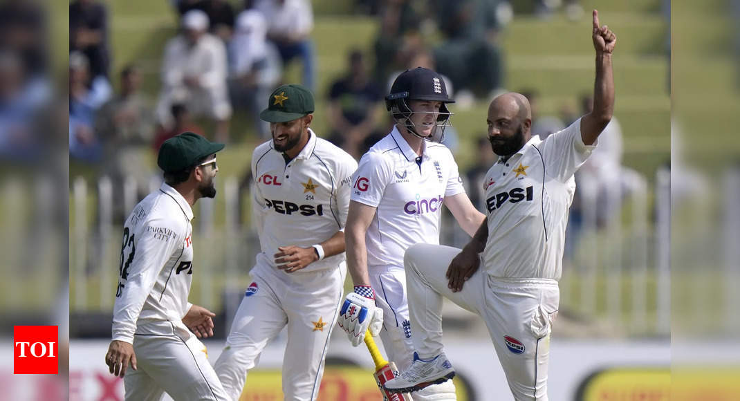 England’s first innings against Pakistan sees no pace for only second time in Test history | Cricket News