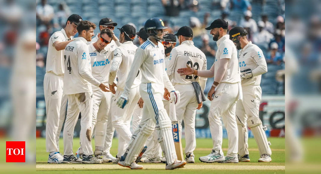 India vs New Zealand 2nd Test: Five talking points from Day 2 as India batters surrender again | Cricket News